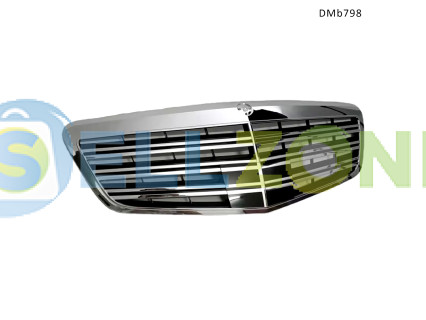 Μπροστινή μάσκα χρωμίου για Mercedes S W221 (2009-2012) - DMb798